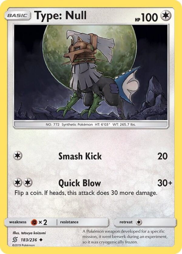 Type: Null 183/236 Normal SM – Unified Minds