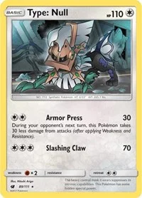 Type: Null | 89/111 | Reverse Holofoil | SM - Crimson Invasion