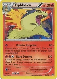 Typhlosion | 20/162 | Holofoil | XY - BREAKthrough