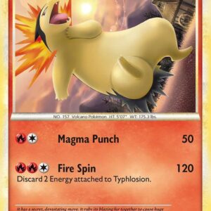Typhlosion 32/123 Reverse Holofoil HeartGold SoulSilver