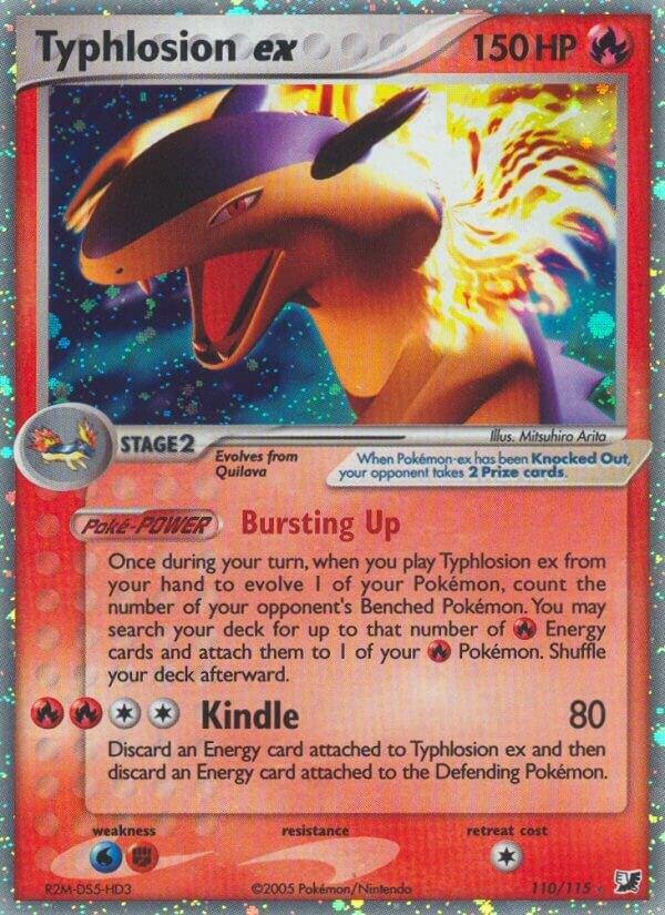 Typhlosion ex 110/115 Holofoil Unseen Forces Typhlosion ex 110/115 Holofoil Unseen Forces