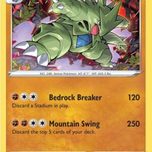 Tyranitar 088/189 Reverse Holofoil SWSH03: Darkness Ablaze Tyranitar 088/189 Reverse Holofoil SWSH03: Darkness Ablaze