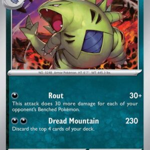 Tyranitar 135/193 Holofoil SV02: Paldea Evolved Tyranitar 135/193 Holofoil SV02: Paldea Evolved