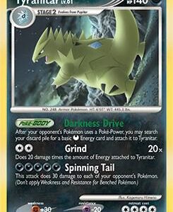 Tyranitar 30/100 (DP Stormfront) 030/100 Holofoil Deck Exclusives Tyranitar 30/100 (DP Stormfront) 030/100 Holofoil Deck Exclusives