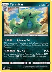 Tyranitar | 85/181 | Reverse Holofoil | SM - Team Up
