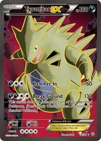 Tyranitar EX (91 Full Art) | 91/98 | Holofoil | XY - Ancient Origins Tyranitar EX (91 Full Art) | 91/98 | Holofoil | XY - Ancient Origins
