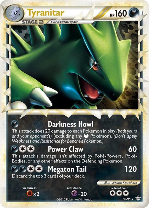 Tyranitar (Prime) 88/95 Holofoil Unleashed
