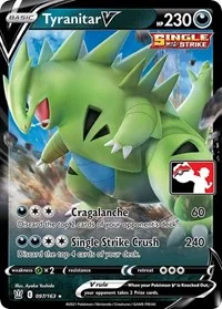 Tyranitar V | 097/163 | Holofoil | Prize Pack Series Cards