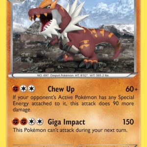 Tyrantrum 62/111 Reverse Holofoil XY – Furious Fists Tyrantrum 62/111 Reverse Holofoil XY – Furious Fists