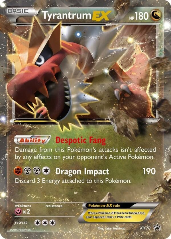 Tyrantrum EX XY70 Holofoil XY Promos Tyrantrum EX XY70 Holofoil XY Promos