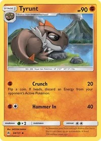 Tyrunt | 68/131 | Normal | SM - Forbidden Light