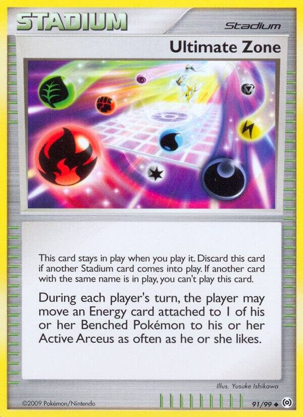 Ultimate Zone 91/99 Reverse Holofoil Arceus Ultimate Zone 91/99 Reverse Holofoil Arceus