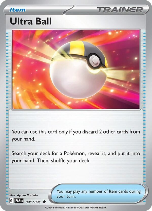 Ultra Ball 091/091 Normal SV: Paldean Fates Ultra Ball 091/091 Normal SV: Paldean Fates