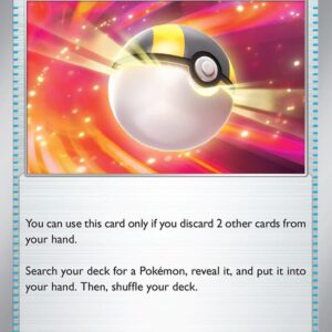 Ultra Ball 091/091 Reverse Holofoil SV: Paldean Fates