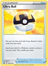 Ultra Ball | 146/159 | Reverse Holofoil | Crown Zenith