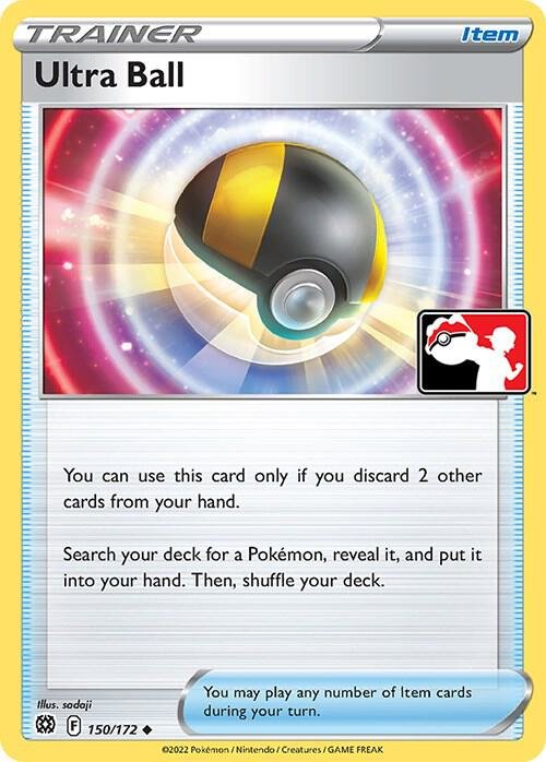 Ultra Ball 150/172 Normal Prize Pack Series Cards
