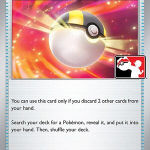Ultra Ball 196/198 Normal Prize Pack Series Cards