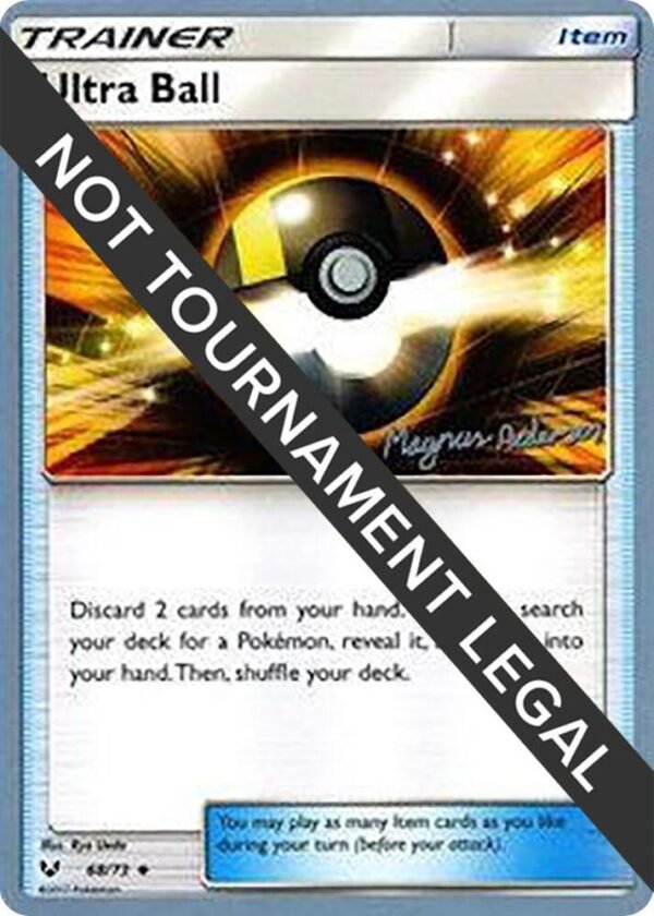 Ultra Ball 2018 (Magnus Pedersen) 68/73 Normal World Championship Decks Ultra Ball 2018 (Magnus Pedersen) 68/73 Normal World Championship Decks