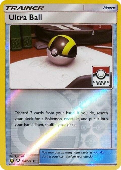 Ultra Ball 68a/73 (League Cup) 068a/073 Reverse Holofoil League & Championship Cards