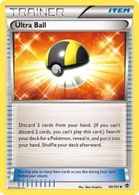 Ultra Ball | 90/101 | Reverse Holofoil | Plasma Blast