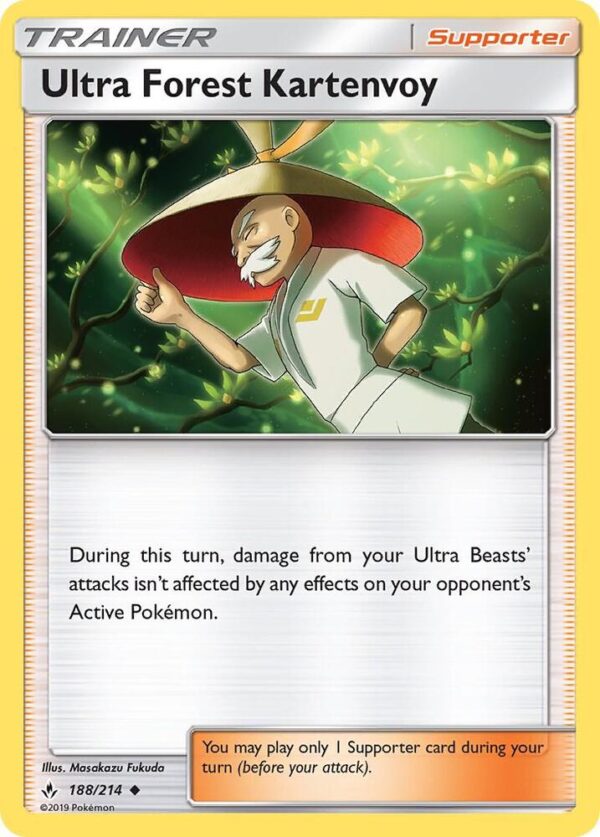 Ultra Forest Kartenvoy 188/214 Reverse Holofoil SM – Unbroken Bonds