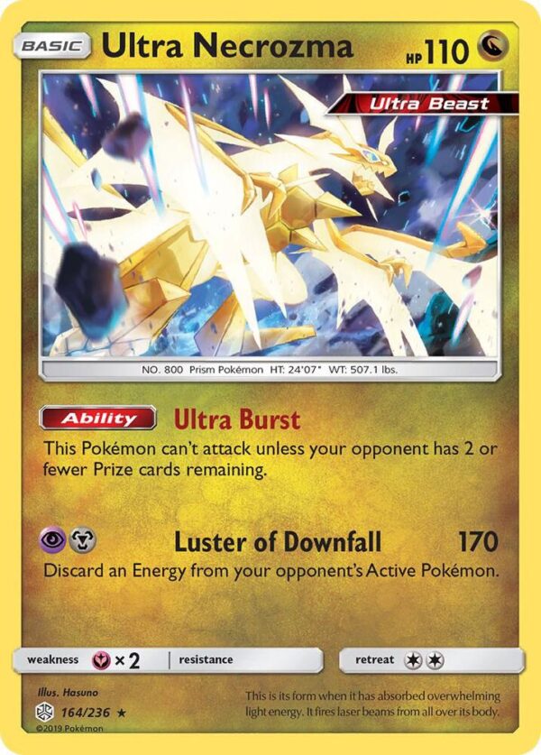 Ultra Necrozma 164/236 Holofoil SM – Cosmic Eclipse