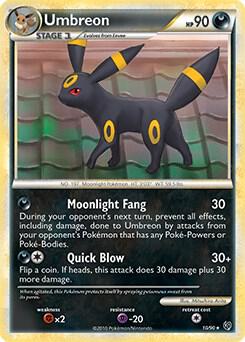 Umbreon 10/90 010/090 Normal Deck Exclusives
