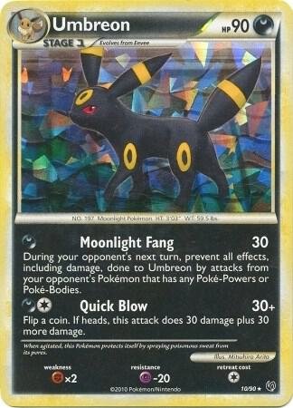 Umbreon 10/90 (Cracked Ice Holo) 010/090 Holofoil Deck Exclusives Umbreon 10/90 (Cracked Ice Holo) 010/090 Holofoil Deck Exclusives
