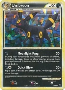 Umbreon | 10/90 (Cracked Ice Holo) | 010/090 | Holofoil | Deck Exclusives