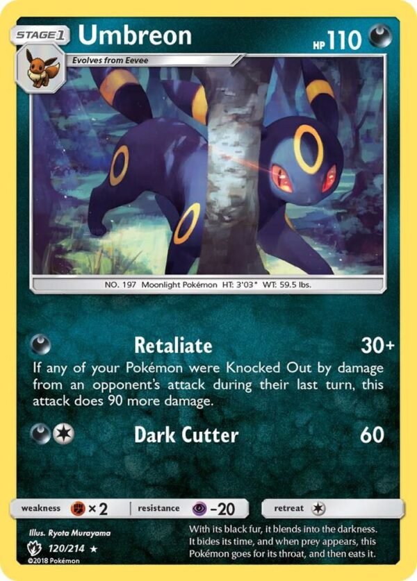 Umbreon 120/214 Normal SM – Lost Thunder