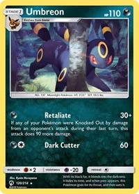 Umbreon | 120/214 | Reverse Holofoil | SM - Lost Thunder