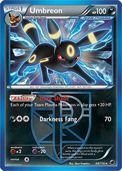 Umbreon 64/116 064/116 Normal Deck Exclusives