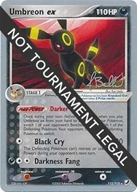 Umbreon ex | 2006 (Jimmy Ballard) | 112/115 | Normal | World Championship Decks Umbreon ex | 2006 (Jimmy Ballard) | 112/115 | Normal | World Championship Decks