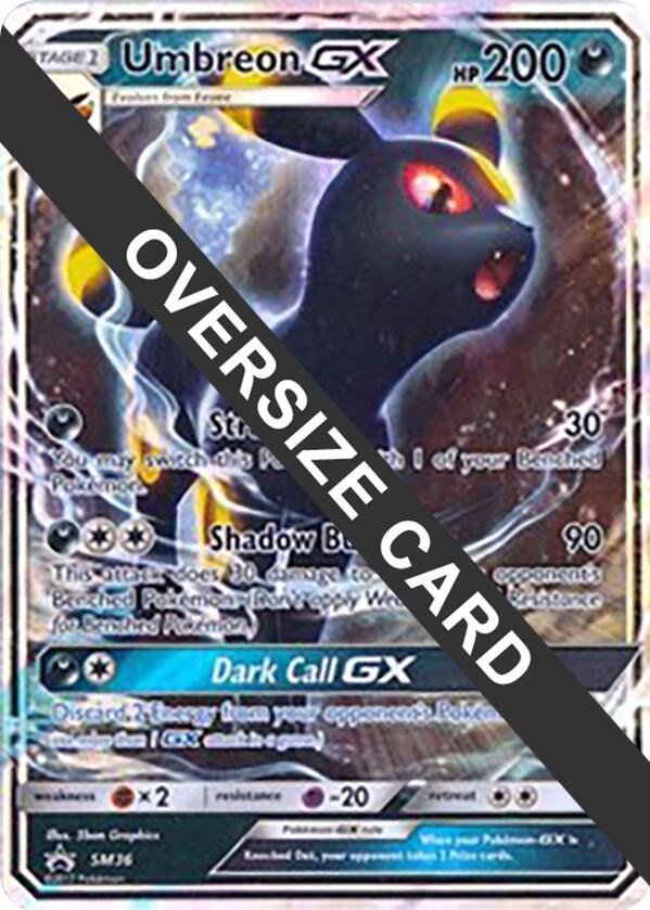 Umbreon GX SM36 Holofoil Jumbo Cards