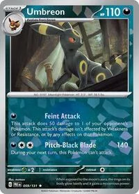 Umbreon (Poke Ball Pattern) | 059/131 | Holofoil | SV: Prismatic Evolutions