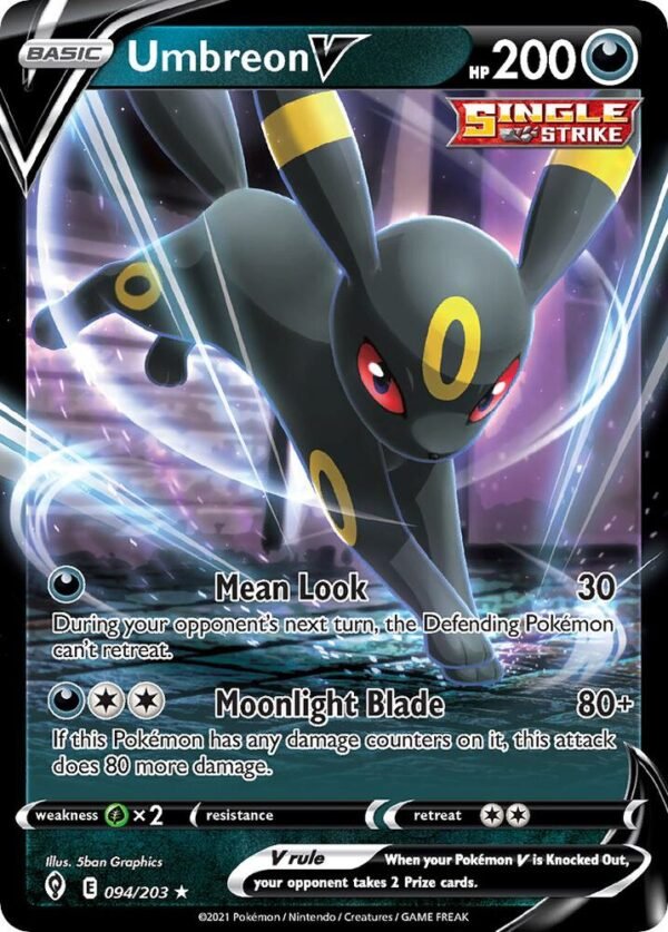 Umbreon V 094/203 (Non-Holo) Normal Deck Exclusives