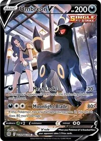 Umbreon V | TG22/TG30 | Holofoil | SWSH09: Brilliant Stars Trainer Gallery