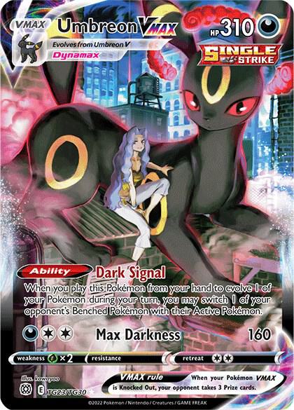 Umbreon VMAX TG23/TG30 Holofoil SWSH09: Brilliant Stars Trainer Gallery Umbreon VMAX TG23/TG30 Holofoil SWSH09: Brilliant Stars Trainer Gallery
