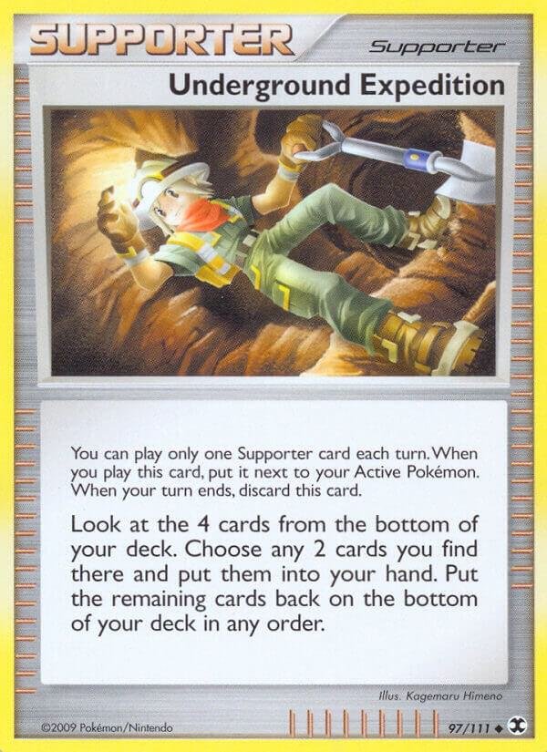 Underground Expedition 97/111 Reverse Holofoil Rising Rivals