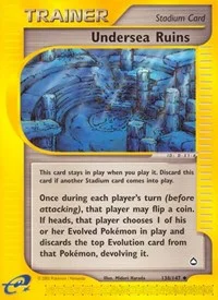 Undersea Ruins | 138/147 | Normal | Aquapolis