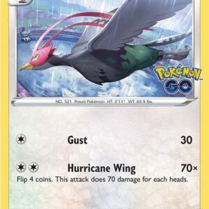 Unfezant 063/078 Reverse Holofoil Pokemon GO