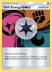 Unit Energy FDY | 118/131 | Reverse Holofoil | SM - Forbidden Light