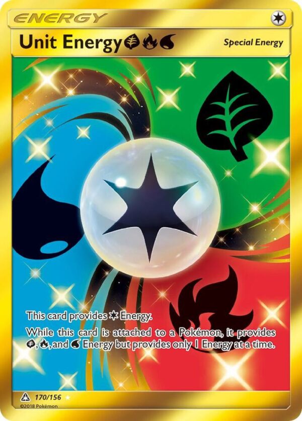 Unit Energy GRW (Secret Rare) 170/156 Holofoil SM – Ultra Prism Unit Energy GRW (Secret Rare) 170/156 Holofoil SM – Ultra Prism