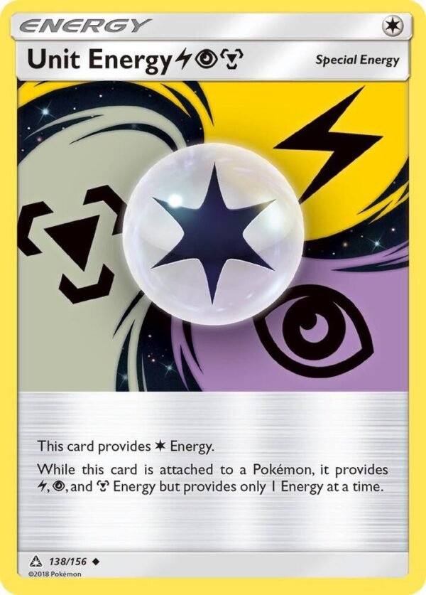 Unit Energy LPM 138/156 Reverse Holofoil SM – Ultra Prism