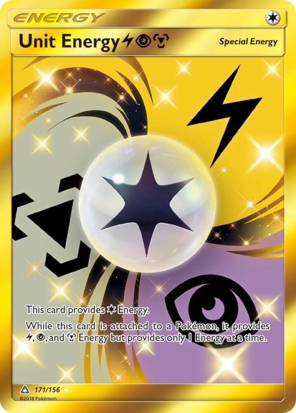 Unit Energy LPM (Secret Rare) 171/156 Holofoil SM – Ultra Prism Unit Energy LPM (Secret Rare) 171/156 Holofoil SM – Ultra Prism