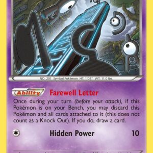 Unown 30/98 Reverse Holofoil XY – Ancient Origins