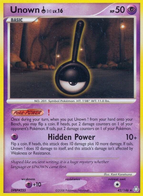 Unown (!) 42/146 Normal Legends Awakened