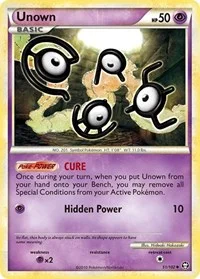 Unown | 51/102 | Normal | Triumphant Unown | 51/102 | Normal | Triumphant