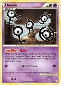 Unown (55) | 55/123 | Reverse Holofoil | HeartGold SoulSilver