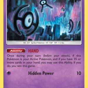 Unown (91) 91/214 Normal SM – Lost Thunder
